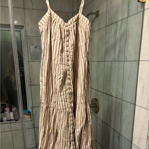 Rylee and Cru striped maxi